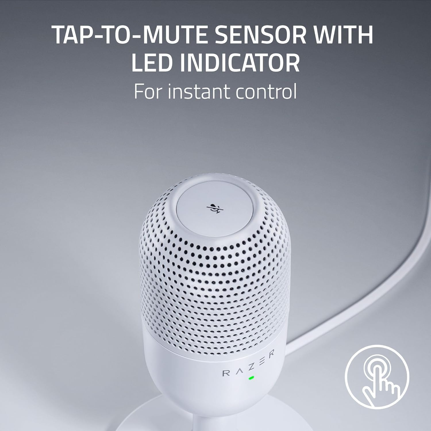Razer Seiren V3 Mini Condenser Microphone - White Razer Seiren V3 Mini Condenser Microphone - White